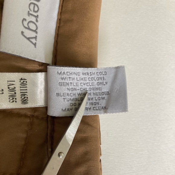 Chico's Tan Quilted Puffer Jacket - Picture 14 of 15